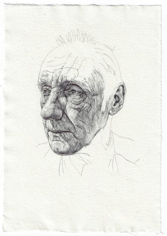 william burroughs (warm up sketch)